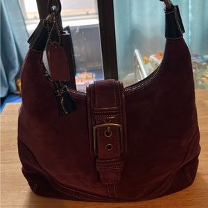 Coach Suede Purse